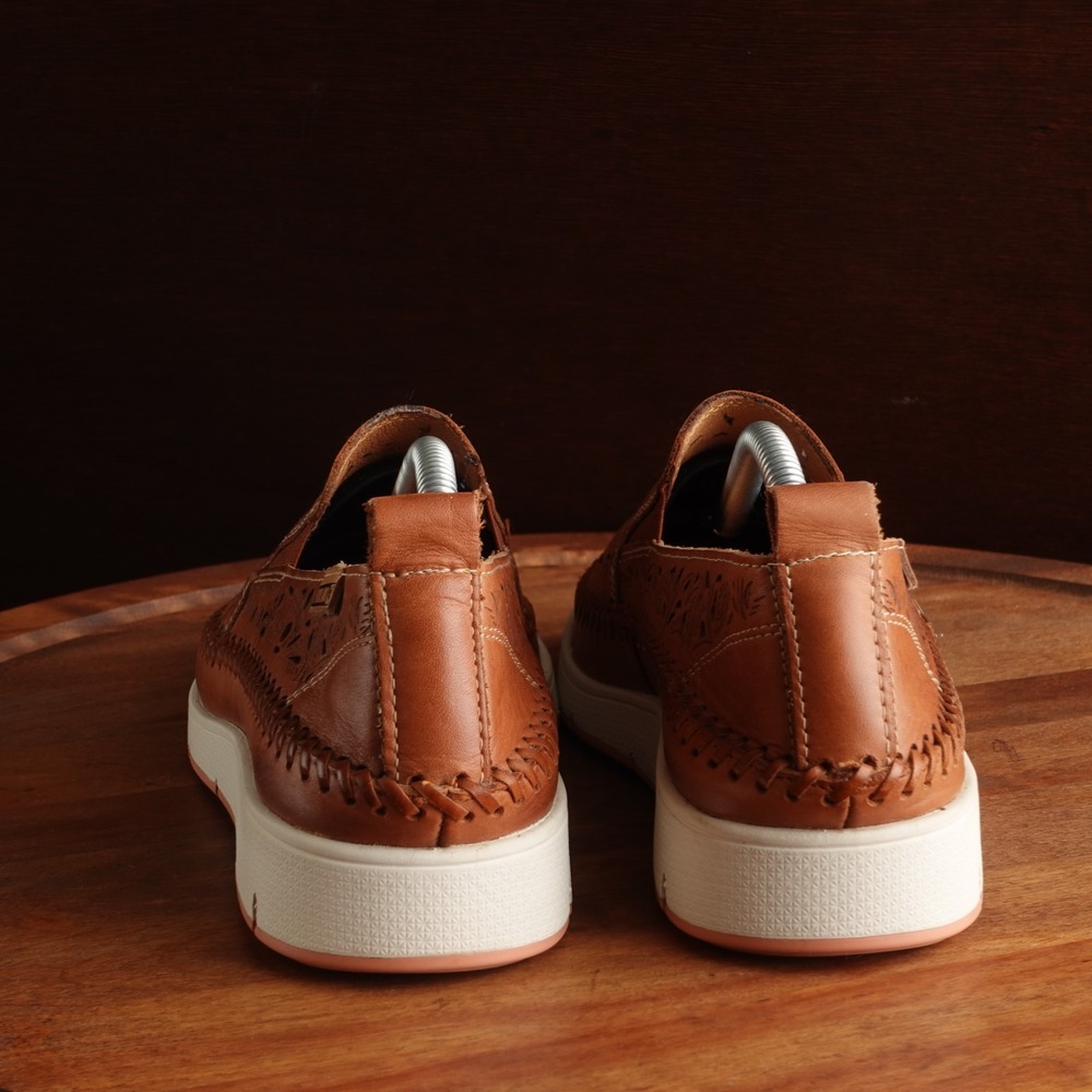 Pikolinos Loafers Womens SZ EU 38 US 7.5-8 Brown Tenerife Slip On Comfort Shoes - Picture 7 of 14
